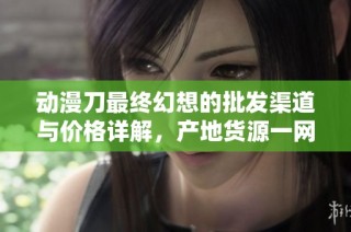 动漫刀最终幻想的批发渠道与价格详解，产地货源一网打尽