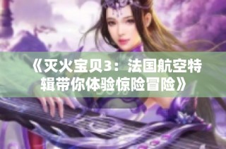 《灭火宝贝3：法国航空特辑带你体验惊险冒险》