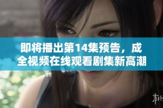 即将播出第14集预告，成全视频在线观看剧集新高潮引人期待