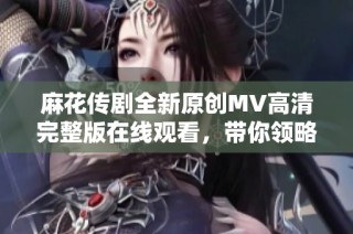 麻花传剧全新原创MV高清完整版在线观看，带你领略精彩瞬间