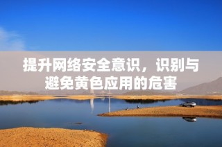 提升网络安全意识，识别与避免黄色应用的危害