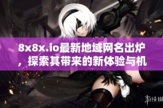 8x8x.io最新地域网名出炉，探索其带来的新体验与机遇