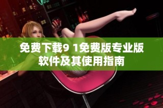 免费下载9 1免费版专业版软件及其使用指南