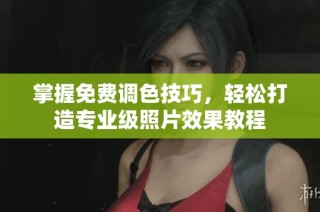 掌握免费调色技巧，轻松打造专业级照片效果教程