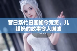 昔日繁忙田园如今荒芜，儿耕妈的故事令人唏嘘