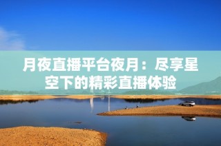 月夜直播平台夜月：尽享星空下的精彩直播体验