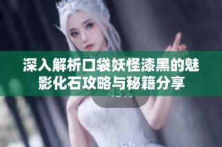 深入解析口袋妖怪漆黑的魅影化石攻略与秘籍分享