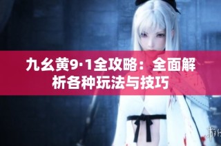 九幺黄9·1全攻略：全面解析各种玩法与技巧