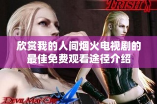 欣赏我的人间烟火电视剧的最佳免费观看途径介绍