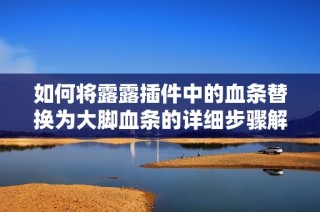 如何将露露插件中的血条替换为大脚血条的详细步骤解析