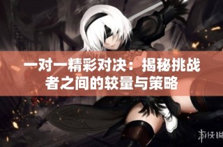 一对一精彩对决：揭秘挑战者之间的较量与策略