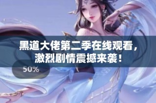 黑道大佬第二季在线观看，激烈剧情震撼来袭！