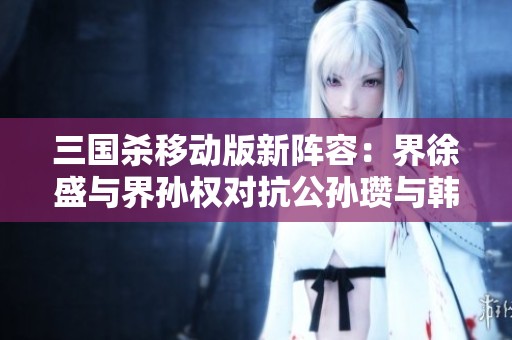 三国杀移动版新阵容：界徐盛与界孙权对抗公孙瓒与韩当的策略解析