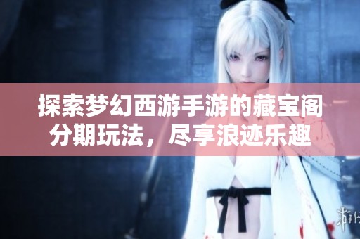 探索梦幻西游手游的藏宝阁分期玩法，尽享浪迹乐趣
