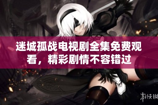 迷城孤战电视剧全集免费观看，精彩剧情不容错过