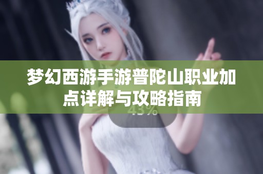 梦幻西游手游普陀山职业加点详解与攻略指南