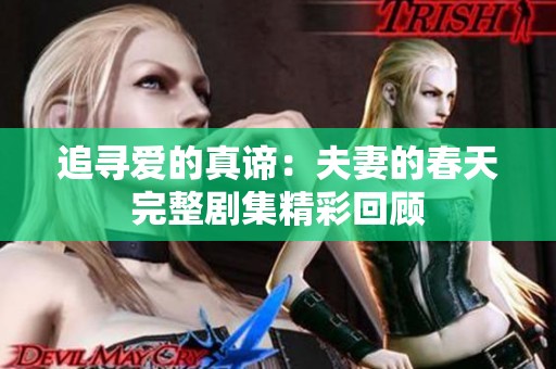 追寻爱的真谛：夫妻的春天完整剧集精彩回顾